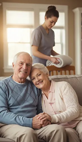 Caregiver and family moments from Total Joy Homecare